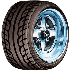 ザ・チューンドパーツ No.91 1/24 エキップ 浅リム 14インチ