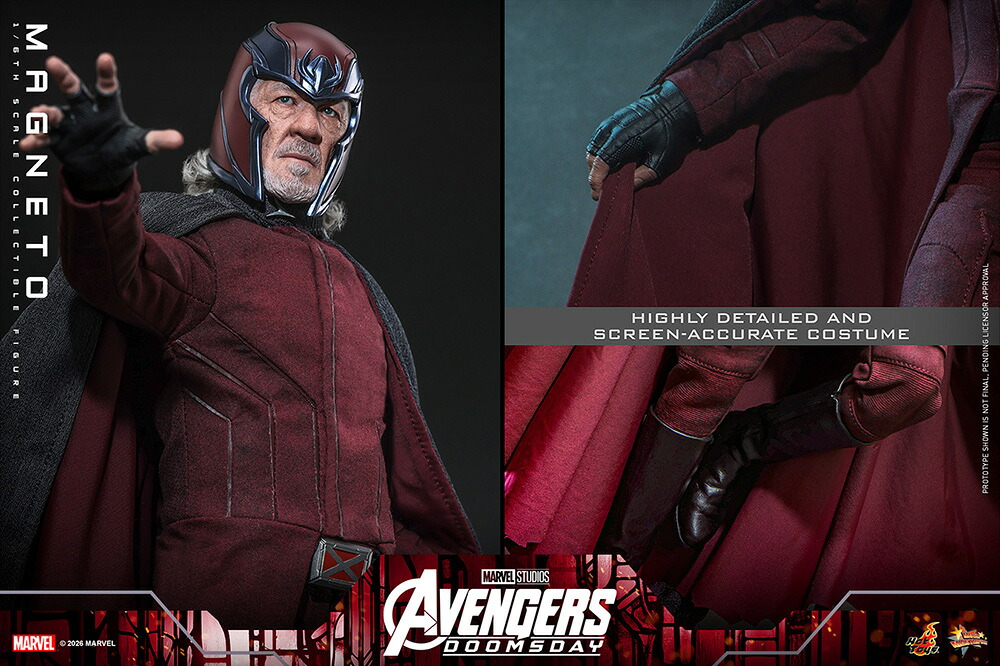 【ムービー・マスターピース】 『アベンジャーズ/ドゥームズデイ』 1/6スケールフィギュア マグニートー (可動式フィギュア)