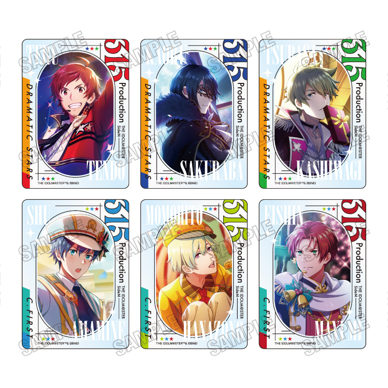 アイドルマスター SideM_クリアカードコレクション【vol.2】 【コンプリートBOX／6個入り】