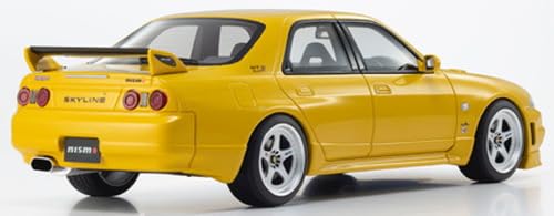 京商 (Kyosho) samurai 1/18 日産 スカイライン GT-R オーテックバージョン チューンド by ニスモ (イエロー) 完成品 KSR18071Y
