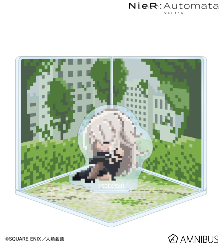 A2 DOT DOT キューブ型ジオラマ風アクリルスタンド