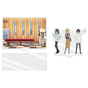 ゆるキャン△ SEASON3 ともキャン△2025 千明＆あおい＆恵那アクリルミニジオラマ