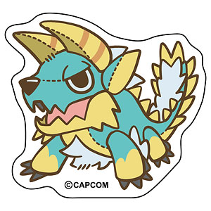 モンスターハンター モンでふぉ ダイカットステッカー ジンオウガ