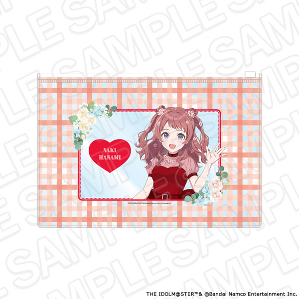学園アイドルマスター クリアポーチ 花海咲季 floral dress ver.[コンテンツシード]《０９月予約》