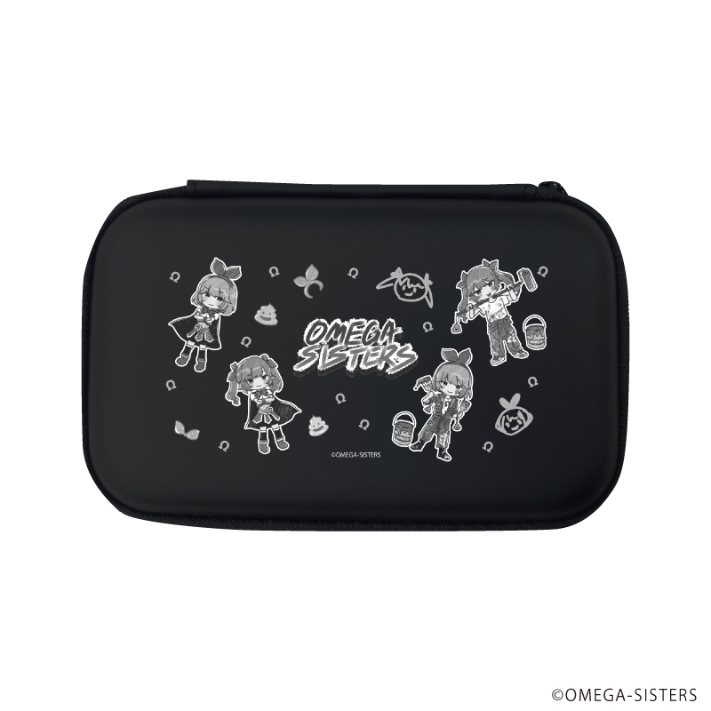 おめがシスターズ_モバイルアクセサリーケース01/集合デザイン(グラフアートイラスト)