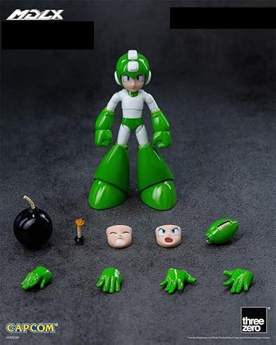 「HAORAYU」Threezero MDLX ロックマン HYPER BOMB 3Z08750A0 フィギュア 可動 キャラ ロボット