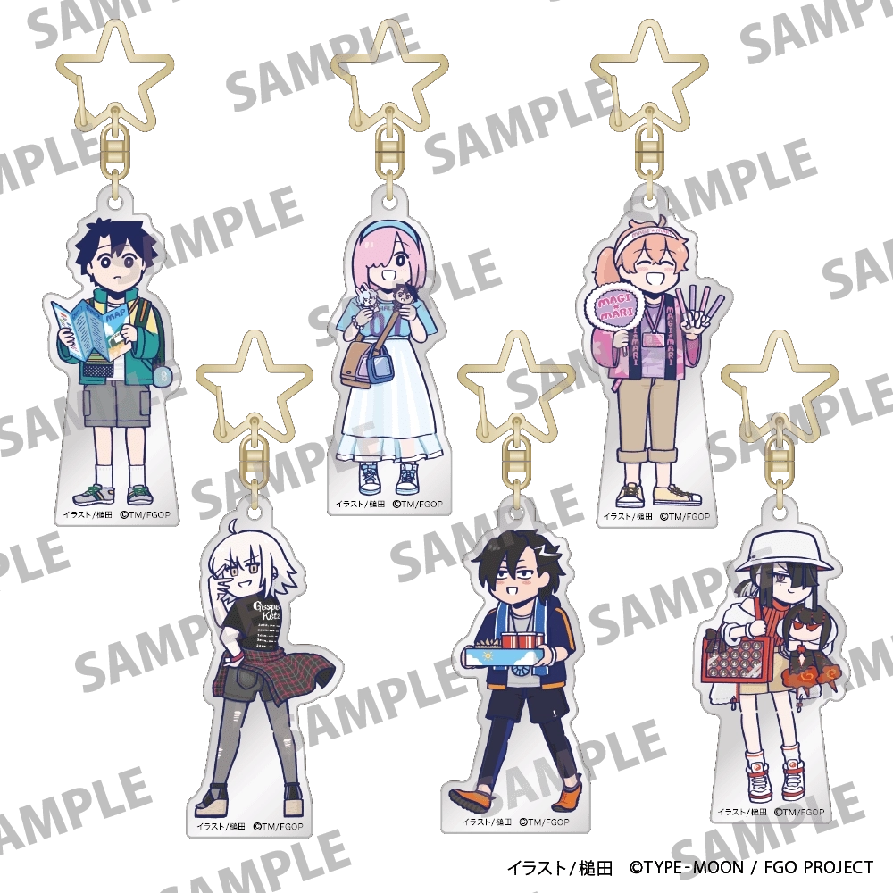 【予約2026年03月】Fate/Grand Order 藤丸立香はわからないトレーディングアクリルキーホルダー 6パック入りBOX KADOKAWA