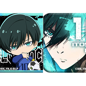 ブルーロック 「糸師凛」スクエア缶バッジセット