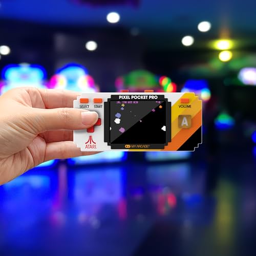 マイ・アーケード アタリピクセル：アタリ公式ライセンス取得済みビデオゲーム、ポータブルキーホルダー型アーケードゲーム機