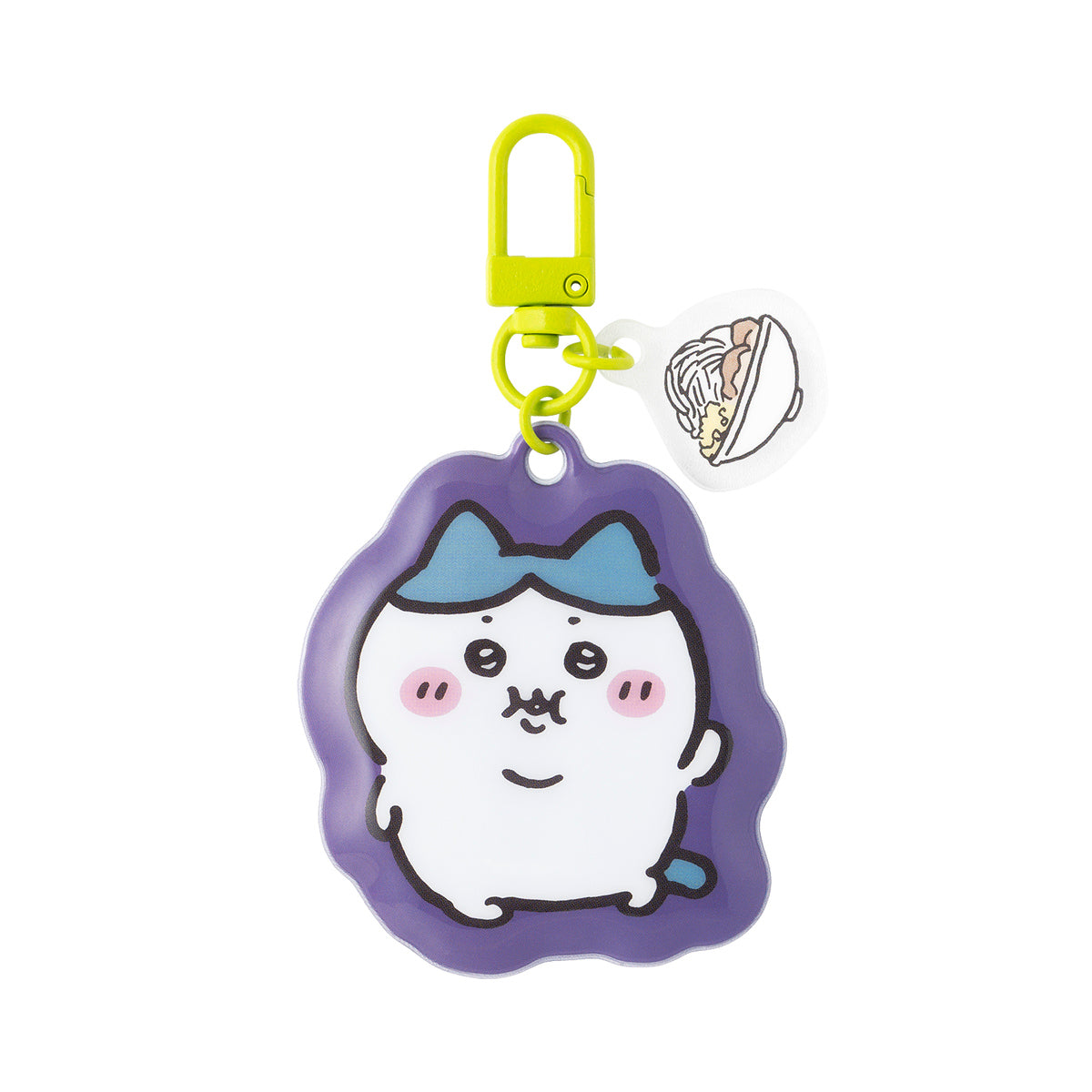 ちいかわ ぼっちゃりぷっくりPVCキーホルダー(ハチワレ)