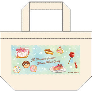 薫る花は凛と咲く ミニトートバッグ