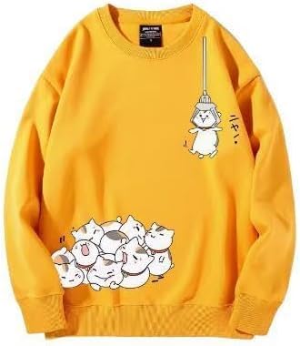 夏目友人帳 パーカー服 デニム コート ニャンコ先生 コスプレ衣装 コート 上着 オシャレ ライトブルー 暖かい ジャケット服 人気アニメ 漫画 長袖 日常服 長袖 贈り物 誕生日 プレゼント 男女兼用 (09,XL-薄手)