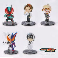 仮面ライダーゼッツ デフォルメ アクリルスタンド 5種