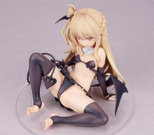 柔らかそうな小柄なボディ サキュバス ティティ 1/6スケール 14cm ABS&PVC 塗装済み 完成品フィギュア ドール 可愛い 美少女 モデル コレクション