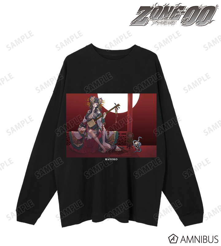 沖野真夜子 BIGシルエットロングTシャツ/ユニセックス