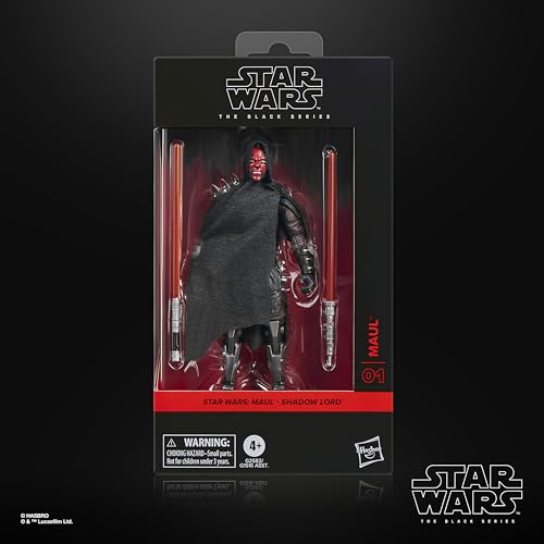 ハズブロ（Hasbro）STAR WARS スター・ウォーズ ブラックシリーズ モール、『スター・ウォーズ：モール／シャドウ・ロード』プレミアム コレクション用 15 cm アクションフィギュア G2582 正規品