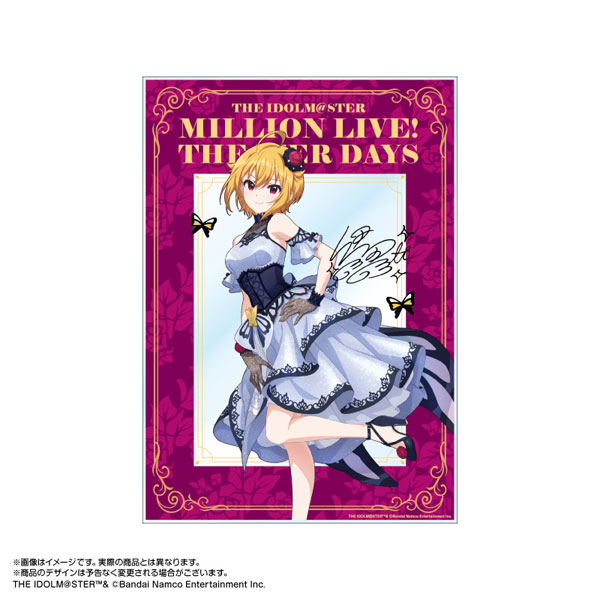 【限定販売】アイドルマスター ミリオンライブ！ アクリルアート 伊吹翼 モルフォ・パレシア ver.[あみあみ]《１１月予約》