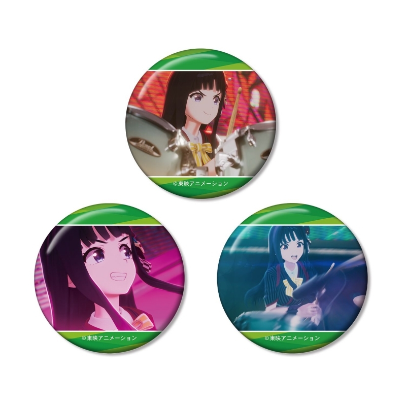 ガールズバンドクライ 安和 すばる 場面写缶バッジ3個セット