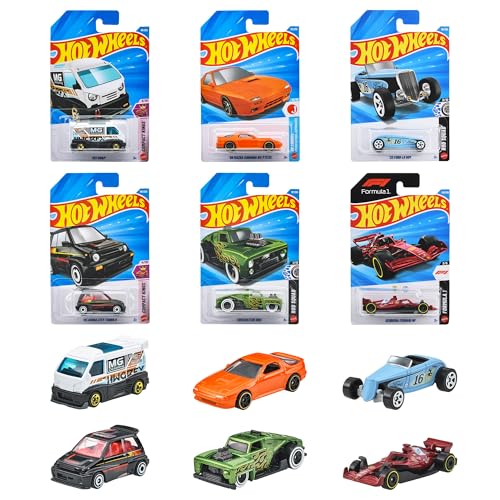 ホットウィール(Hot Wheels) ベーシックカー Fアソート 乗り物おもちゃ ミニカー 36台入り BOX販売 3歳から マルチ C4982-98RF