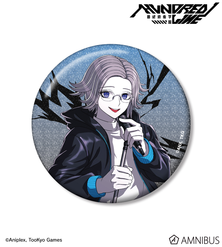 描き下ろし 蒼月衛人 ロックバンドver. 75mmグリッター缶バッジ