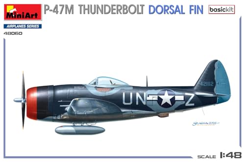 ミニアート 1/48 P-47M サンダーボルト ドーサルフィン ベーシックキット プラモデル MA48060