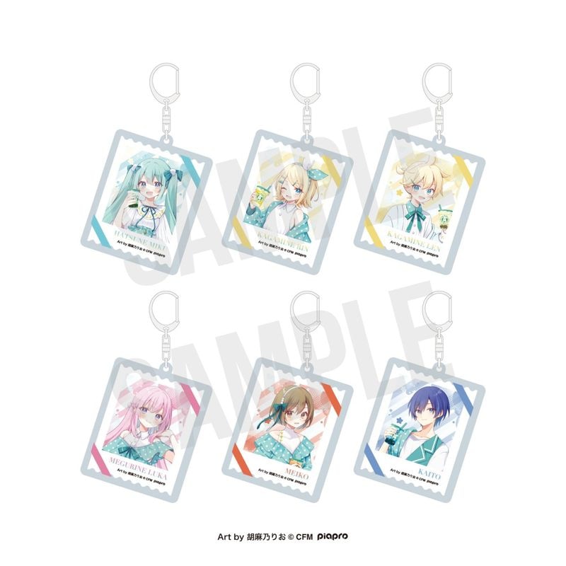 「7月中旬頃以降発送」初音ミク×Bull Pulu アクリルキーホルダーコレクション（コンプリートセット）