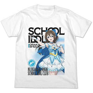 ラブライブ!虹ヶ咲学園スクールアイドル同好会 桜坂しずく フルカラーTシャツ オフィシャルカードゲームVer./WHITE-L