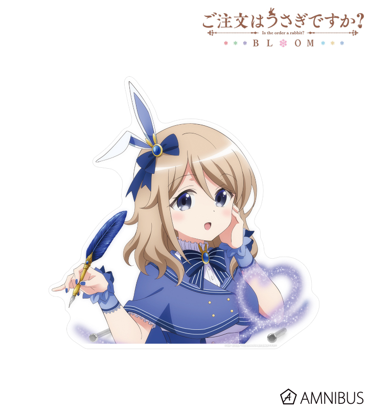 描き下ろし 青山ブルーマウンテン 魔法少女ver. 特大ダイカットアクリルパネル