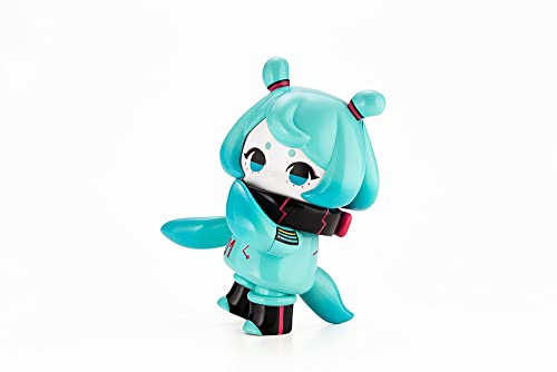 日ノ元重工 海洋探査ロボット デンシタコ3号[初音ミクカラーVer.] ノンスケール PVC製 塗装済み 可動フィギュア AF005