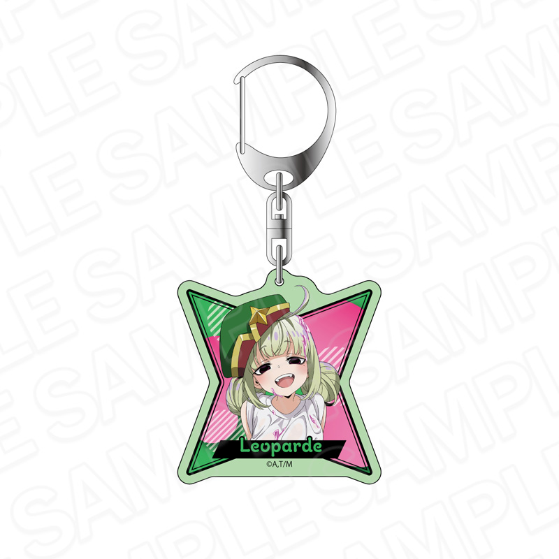 魔法少女にあこがれて_アクリルキーホルダー レオパルト スライム ver.