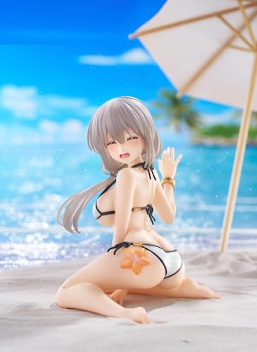 宇崎ちゃんは遊びたい!ω Desktop Cute フィギュア 宇崎月 浜辺で水着ver.