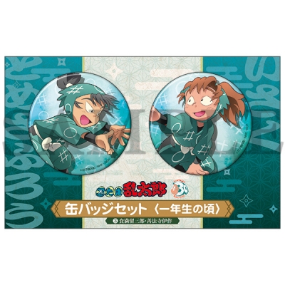 【グッズ-バッチ】忍たま乱太郎 缶バッジセット／一年生の頃　(3)食満留三郎・善法寺伊作