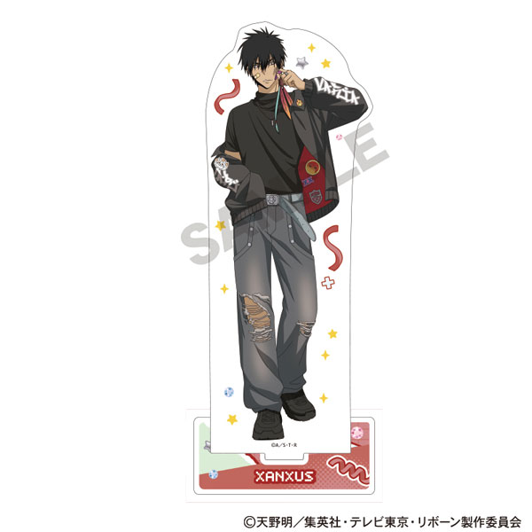 家庭教師ヒットマンREBORN！_箔押しアクリルスタンド XANXUS デコラファッション