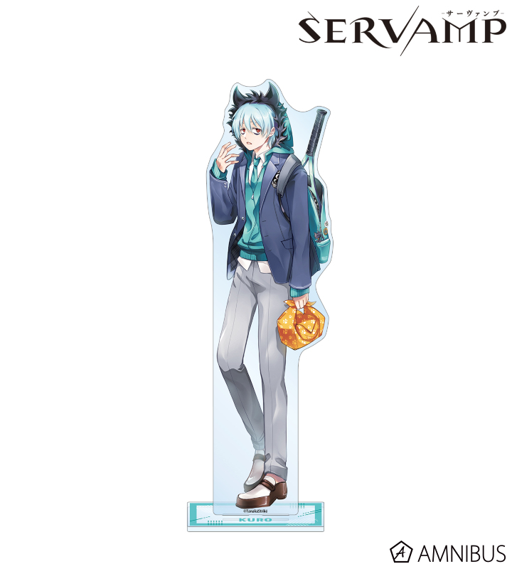 田中ストライク先生 描き下ろし クロ 学園風ver. 特大アクリルスタンド