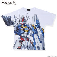 機動戦士ガンダム 水星の魔女 フルパネルTシャツ ガンダム・エアリアル【2025年11月発送】