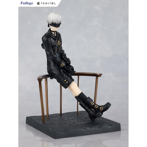 フリュー アニメ 「NieR:Automata Ver1.1a」 TENITOL 9S (ヨルハ九号S型) 全高約180mm ノンスケール ATBC-PVC製 塗装済み 完成品 フィギュア AMU-TNL0102