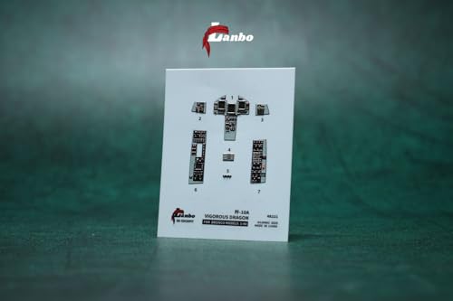 ランボモデルズ 1/48 中国 J-10A 単座戦闘機 内装3Dデカール (ブロンコ用) プラモデル用デカール LNB48221 (飛行機)