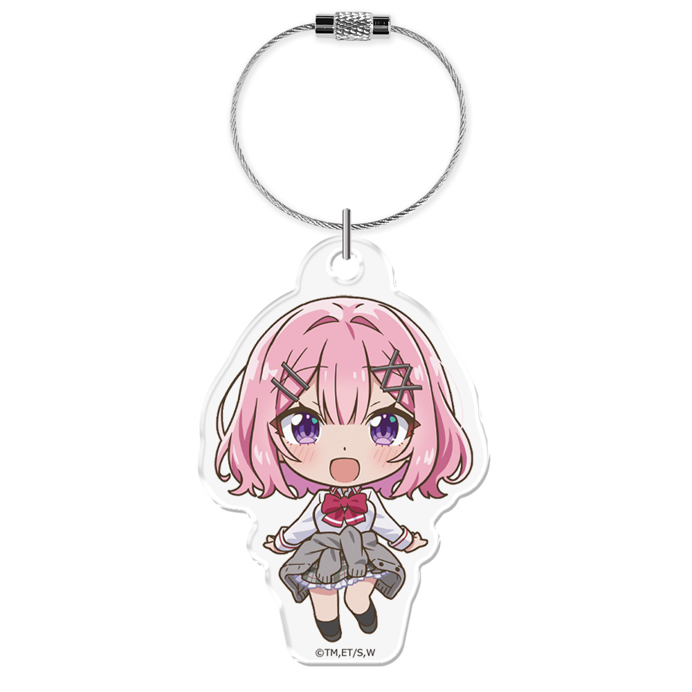 わたしが恋人になれるわけないじゃん、ムリムリ!（※ムリじゃなかった!?）_アクリルキーリング 甘織 れな子