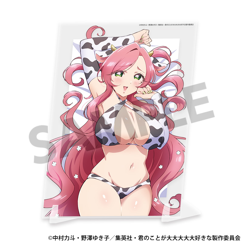 君のことが大大大大大好きな100人の彼女_描き下ろしビジュアルアクリルプレート 花園羽々里 B