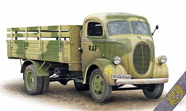 1/72 米・COE m.1939キァブオーバー重トラック プラモデル