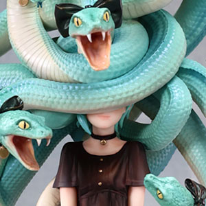メデューサガール グリーンバイパー Illustrated by よしおか 完成品フィギュア
