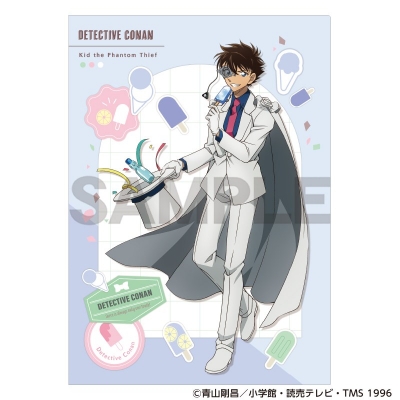 【グッズ-クリアファイル】名探偵コナン シングルクリアファイル 怪盗キッド アイスキャンディー【再販】