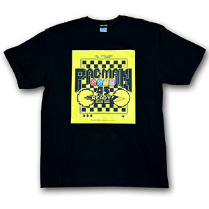 パックマン45TH アニバーサリーTシャツ(BLACK))L