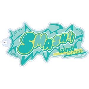 僕のヒーローアカデミア 10周年記念 擬音アクリルキーホルダー 緑谷出久