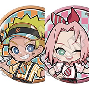 NARUTO-ナルト- 疾風伝 アメリカンダイナー 缶バッジ 6個入りBOX