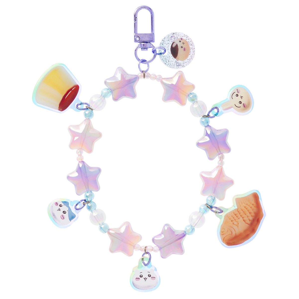 ちいかわ ちいかわパーク お菓子なビーズ付きアクリルストラップ