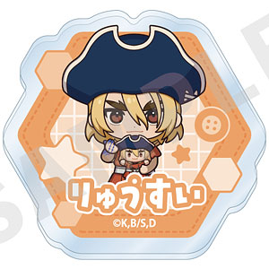 「Dr.STONE」 だっこシリーズ お名前バッジ(七海龍水)