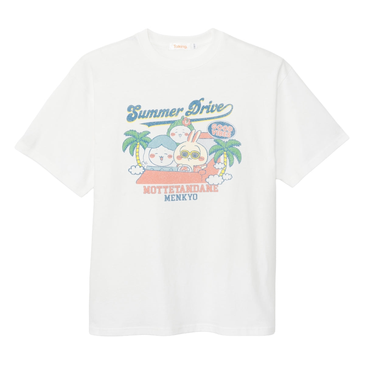 ちいかわ Tシャツ サマードライブ オフホワイト