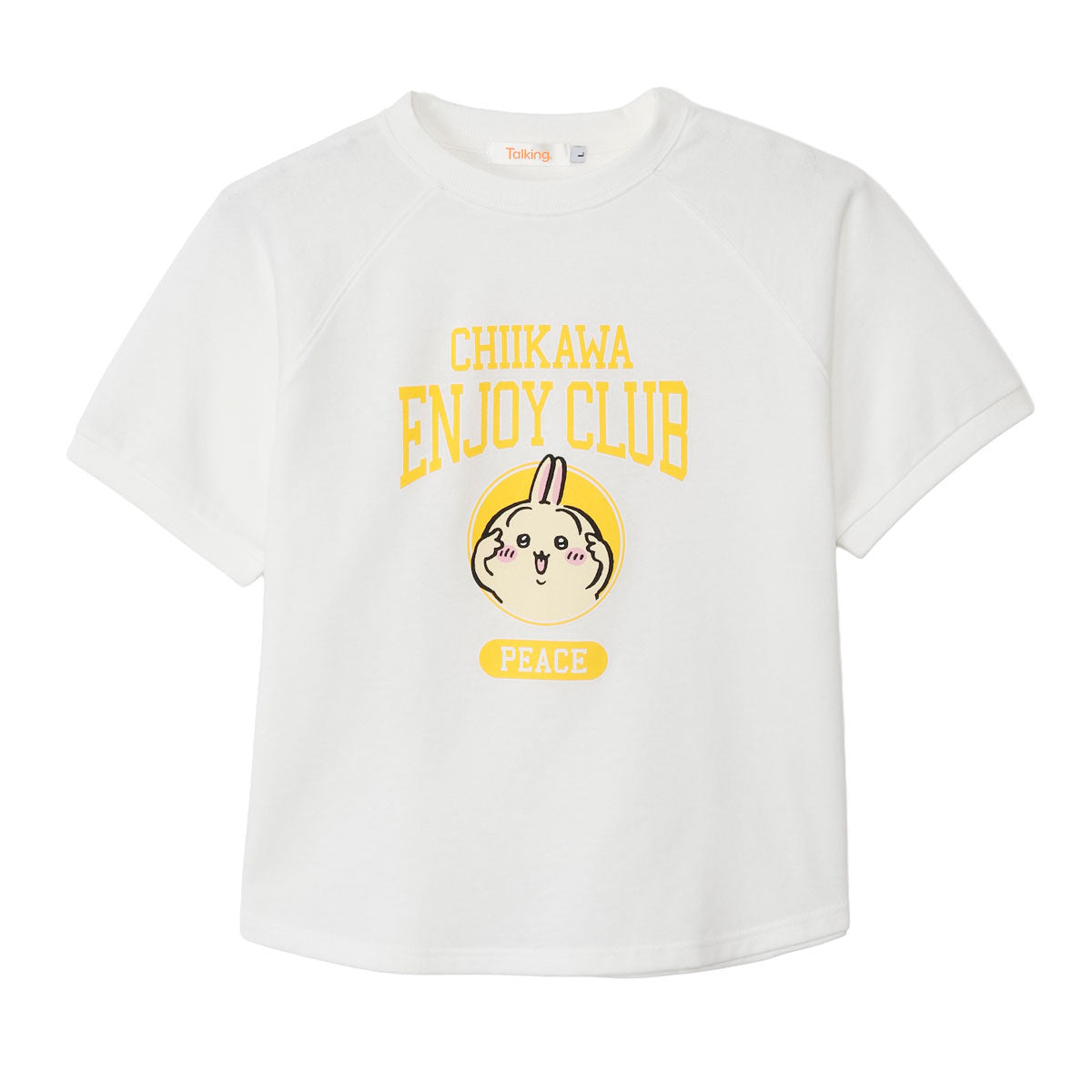 ちいかわ Tシャツ ピース うさぎ ホワイト