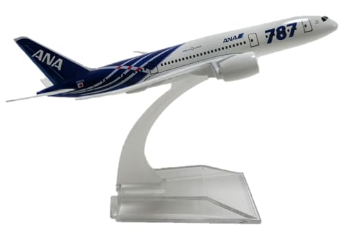 Kiumi 全日空 ANA ボーイング 787 B787-8 合金製 模型 完成品 飛行機 プレーンおもちゃ 1/400 日本航空 エアバス 旅客機 (AIRCRAFT B787 14cm ANA B)